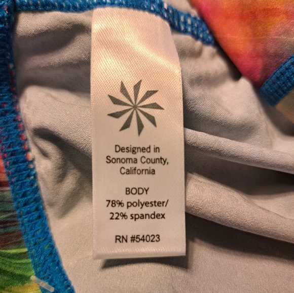 Athleta Tropea Dobby Be Free Knicker Size M - Picture 5 of 15